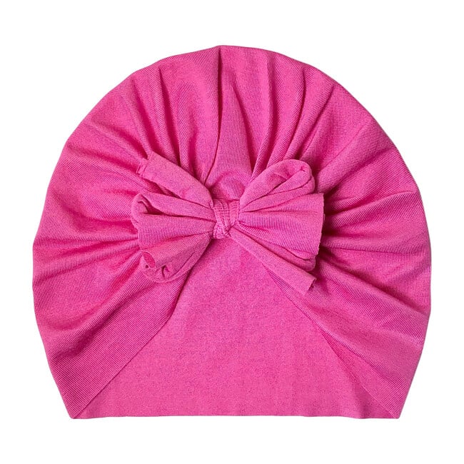 Classic Bow Headwrap, Hot Pink
