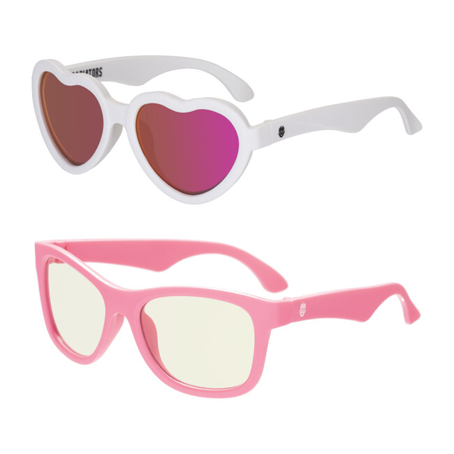 Babiators Sun & Screen Gift Set, Think Pink! & Sweetheart Polarized Shades