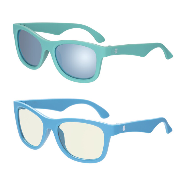 Babiators Sun & Screen Gift Set, Blue Crush & The Surfer Polarized Shades