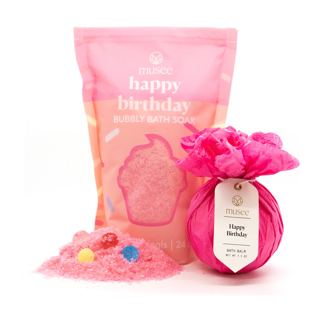 Happy Birthday Bath Balm & Soak Duo - Bath Salts & Soaks - 1
