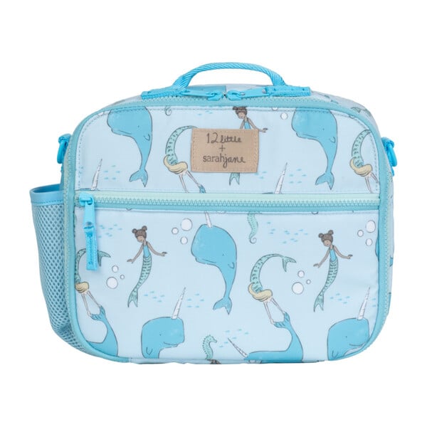 Under The Sea Lunch Bag, Blue - Kids Girl Accessories Bags - Maisonette