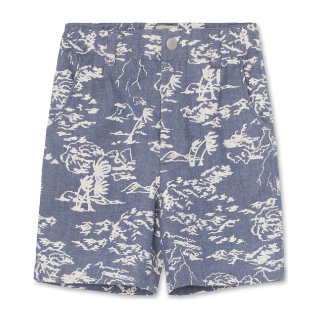 Hugin Shorts, Deep Peacock Blue