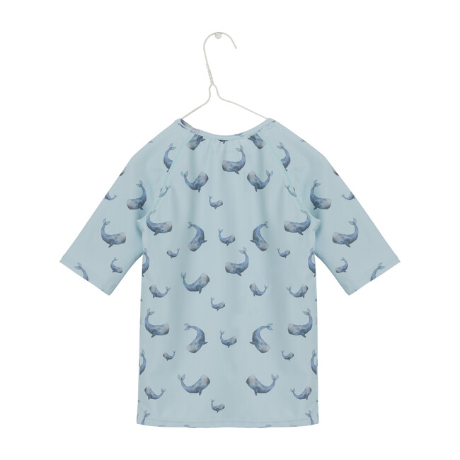 Gun Swim T-Shirt Rashguard, Iced Aqua Blue
