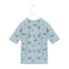 Gun Swim T-Shirt Rashguard, Iced Aqua Blue - One Pieces - 2