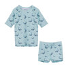 Gun Swim T-Shirt Rashguard, Iced Aqua Blue - One Pieces - 3