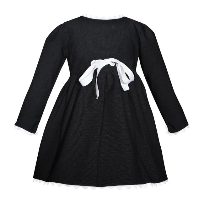 Greta Dress, Black - Dresses - 1