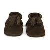 Tassle Suede Moccasins, Brown - Loafers - 2