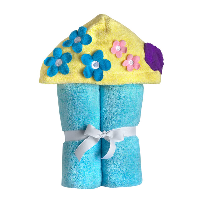 Mermaid Hooded Towel, Blue