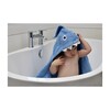 Shark Hooded Towel, Blue - Towels - 2