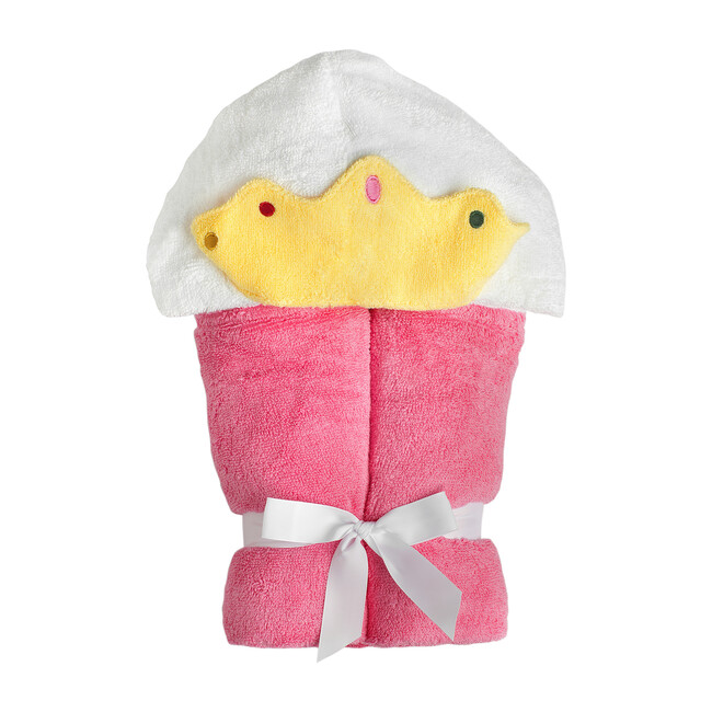 Princess Hooded Towel, Pink