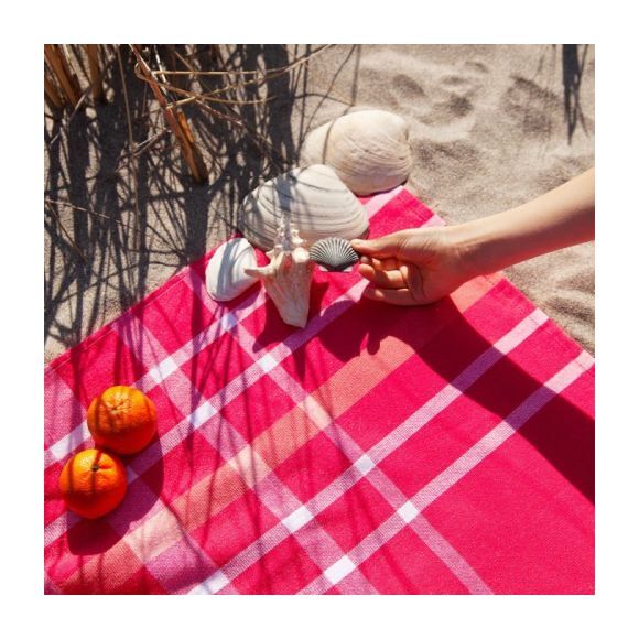 JR. Miramar Beach Towel, Fuschia
