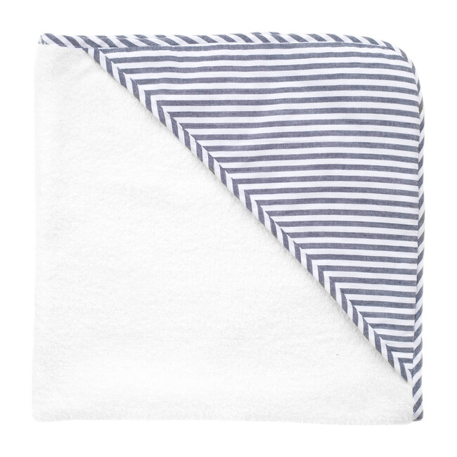 Hooded Towel, Harbor Island Stripe