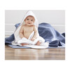 Jr. Baby Hooded Towel, Grey Star - Towels - 2