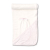 Sweethearts Hooded Towel & Mitt Set, White & Pink - Towels - 2