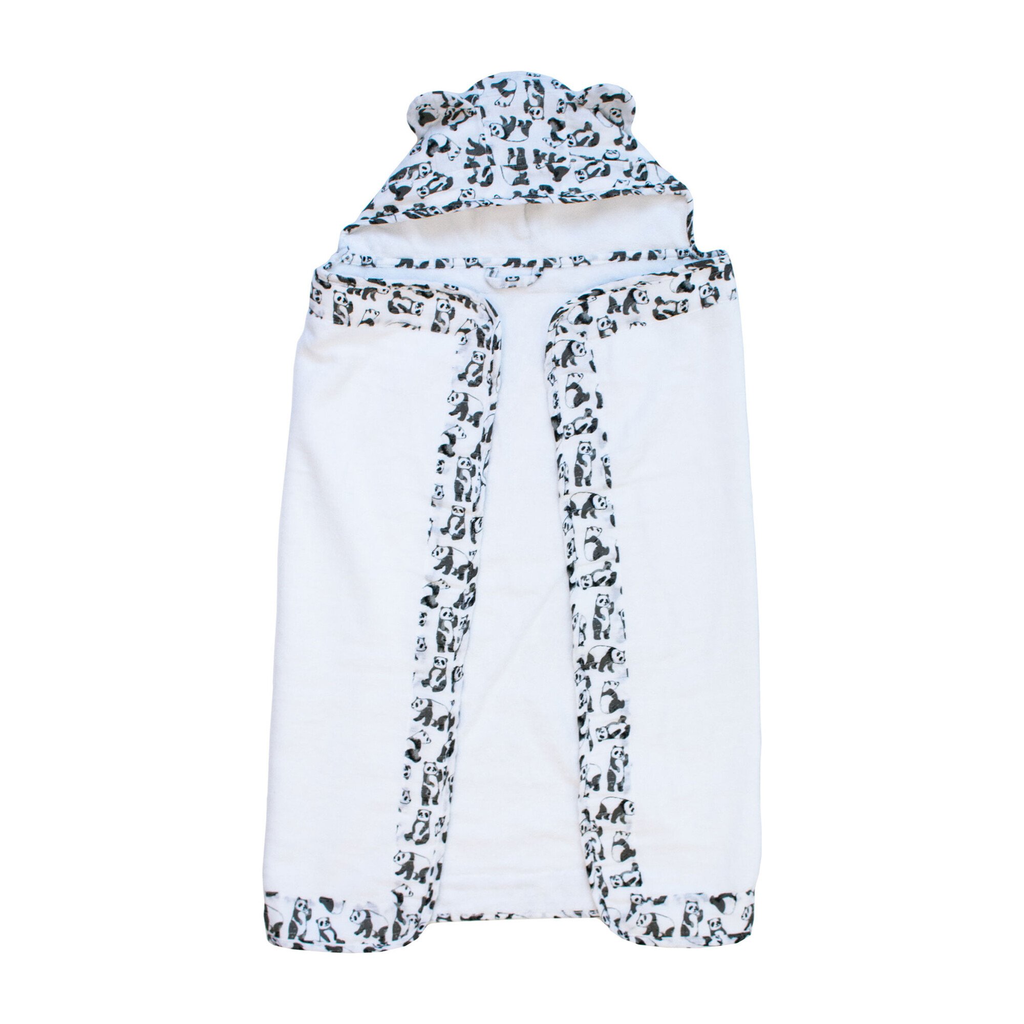 Baby Hooded Towel, Pandas