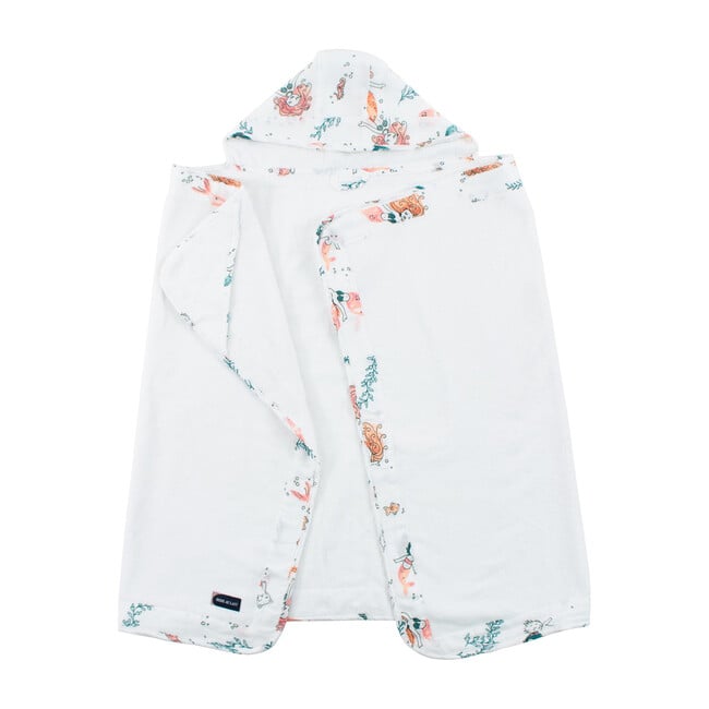 Toddler Hooded Towel, Mermaid