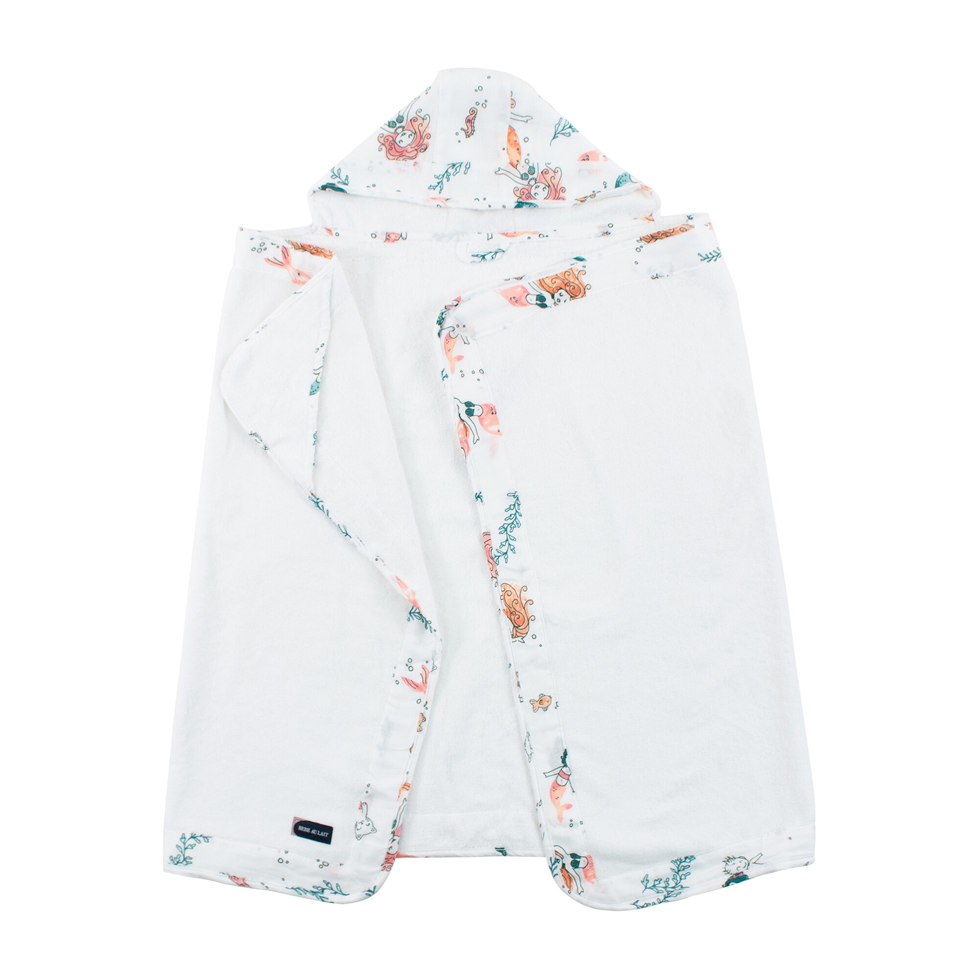 Toddler Hooded Towel, Mermaid