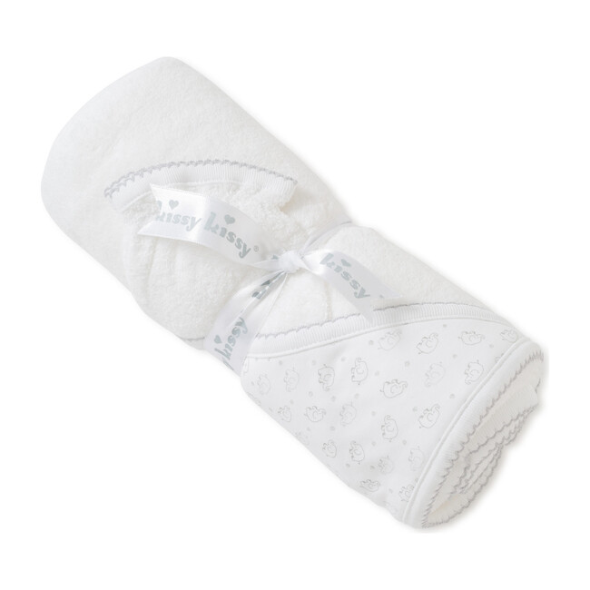 Ele-fun Towel & Mitt Set, Grey