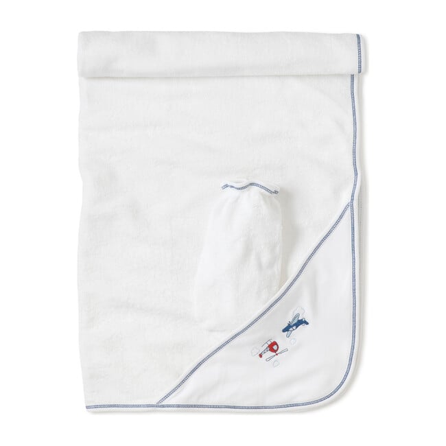 Aviators Towel & Mitt Set