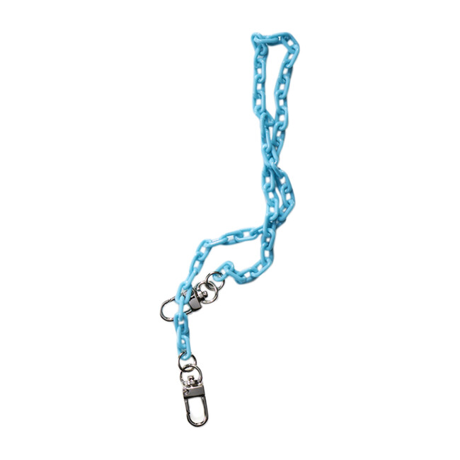 Dylan Kids & Adult Face Mask Chain Strap, Light Blue