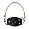 Nikki Mini Face Mask Chain Strap, Gold - Face Masks - 4