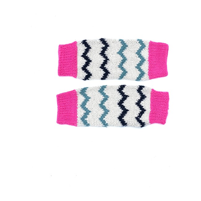 Museum Geo Leg Warmers, Pink