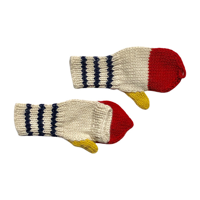 *Exclusive* Nautical Fingerless Mittens