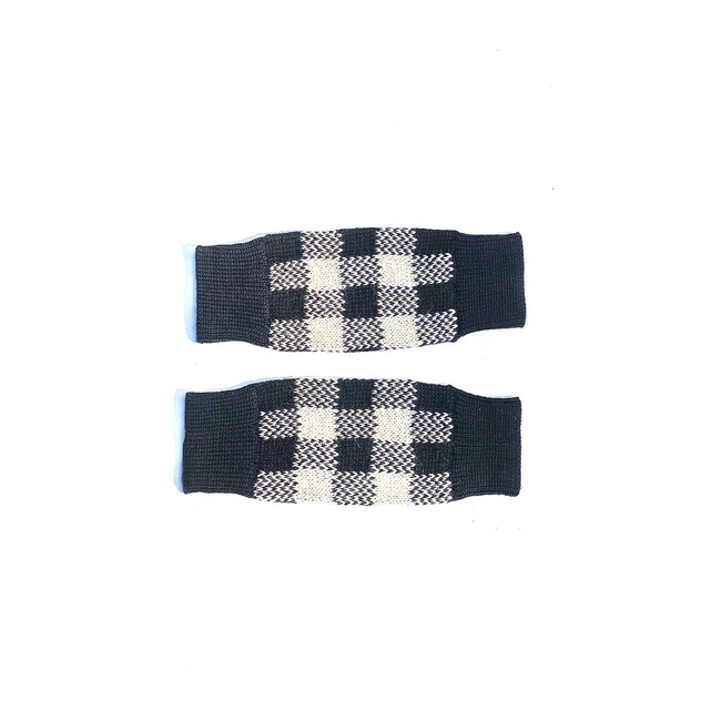 Gingham Black Leg Warmer