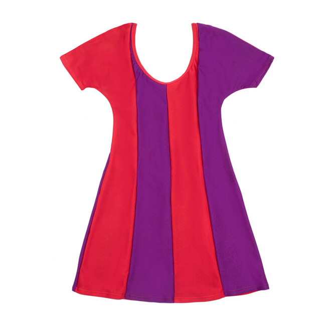 Alyssa Dress, Poppy Seed Violet