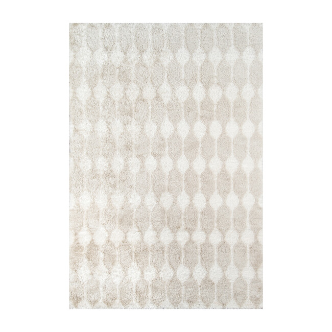 Retro Stockings Hand-Tufted Rug, Taupe