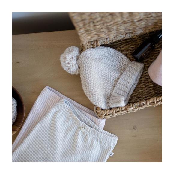 Filippa Leggings With Thin Stripes, Pink