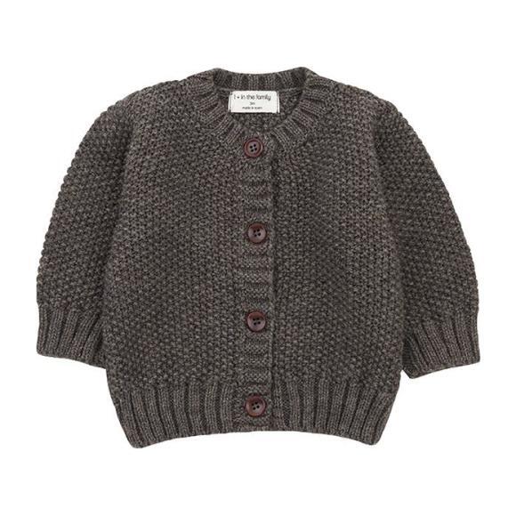 Furka Textured Knit Sweater, Grey