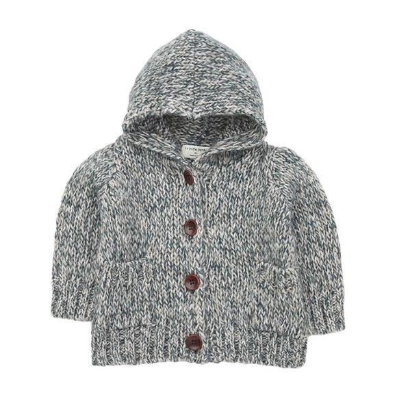 Dom Sweater With Hood, Green