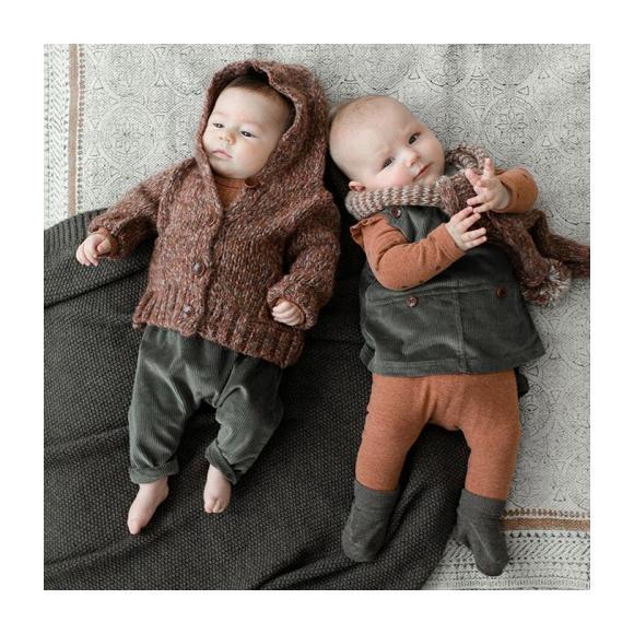 Dom Sweater With Hood, Brown