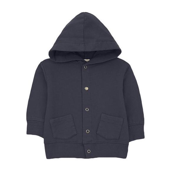 Boi Jacket With Hood, Navy Blue