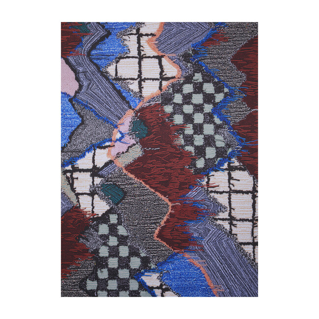 Upward Sweepable Shag Floormat, OG