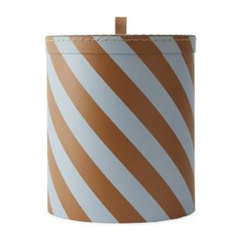 Medium Round Storage Box, Blue