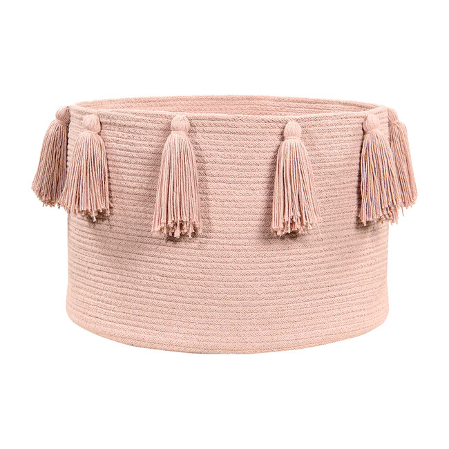 Tassels Basket, Vintage Nude