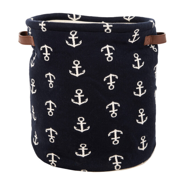 Anchor Storage Basket, Navy
