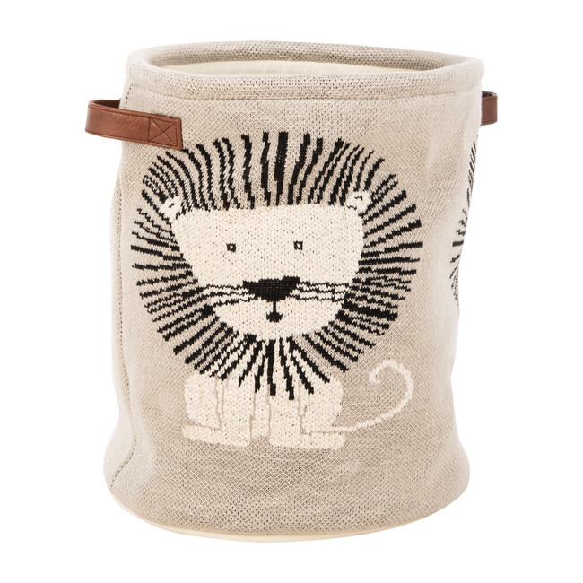 Lenny Storage Basket, Light Grey