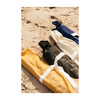 Beach Umbrella, Cream & White - Umbrellas - 6
