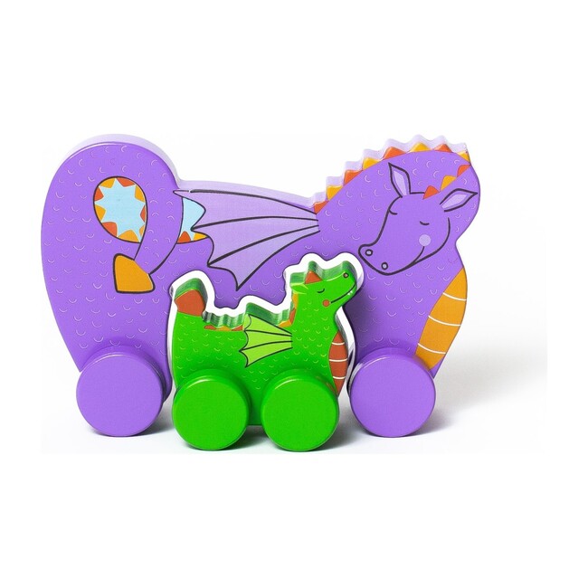 Mommy and Baby Rolling Toy, Dragon