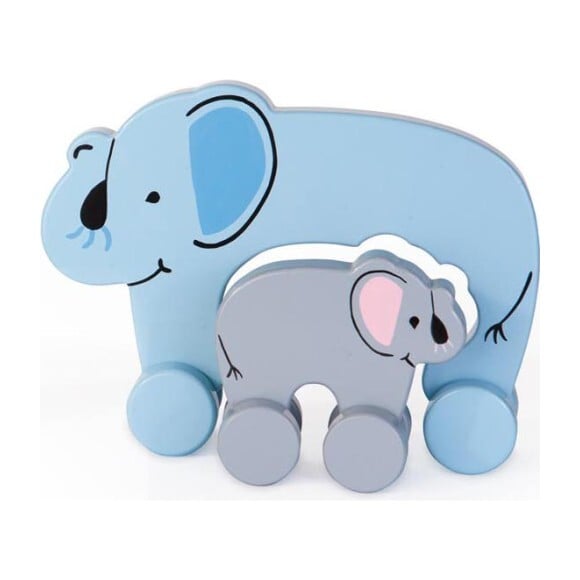 Mommy and Baby Rolling Toy, Elephant