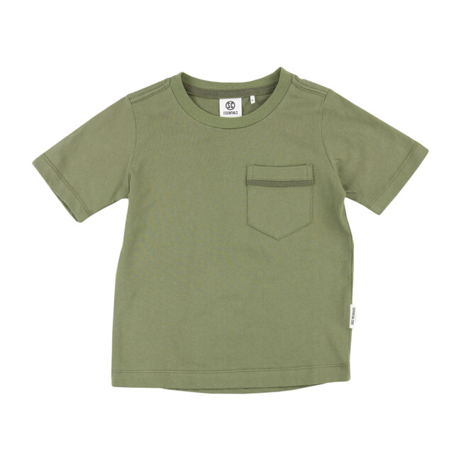 Classic Crewneck Tee, Olive