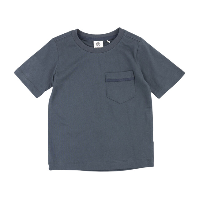 Classic Crewneck Tee, Obsidian