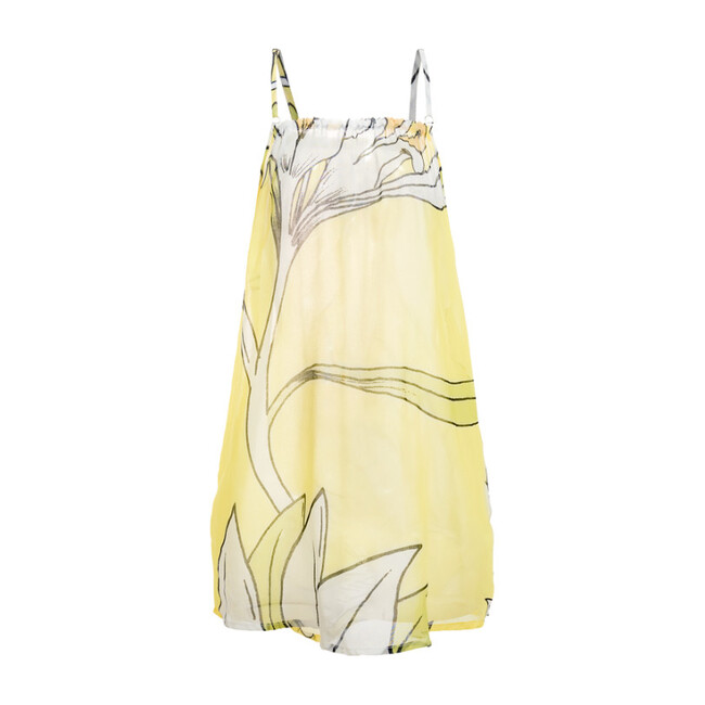 Oli Cover Up Dress, Le Fleurs Citron Lime