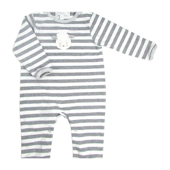 Crochet Sheep Face
Striped Babygro - Onesies - 1