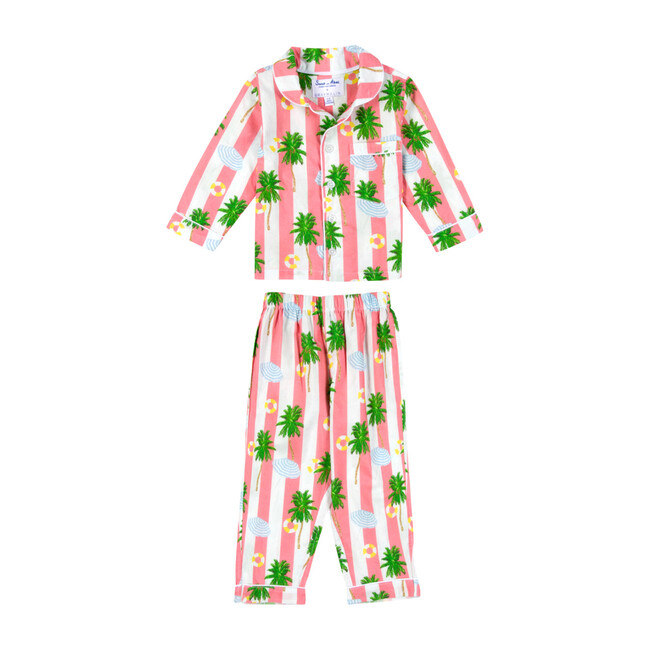 x Gray Malin Kids Long Set, Beach Coral