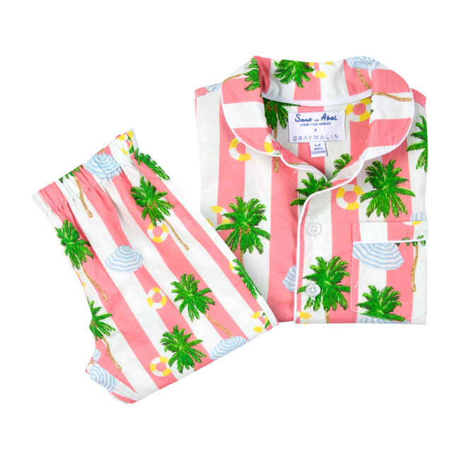 x Gray Malin Kids Long Set, Beach Coral