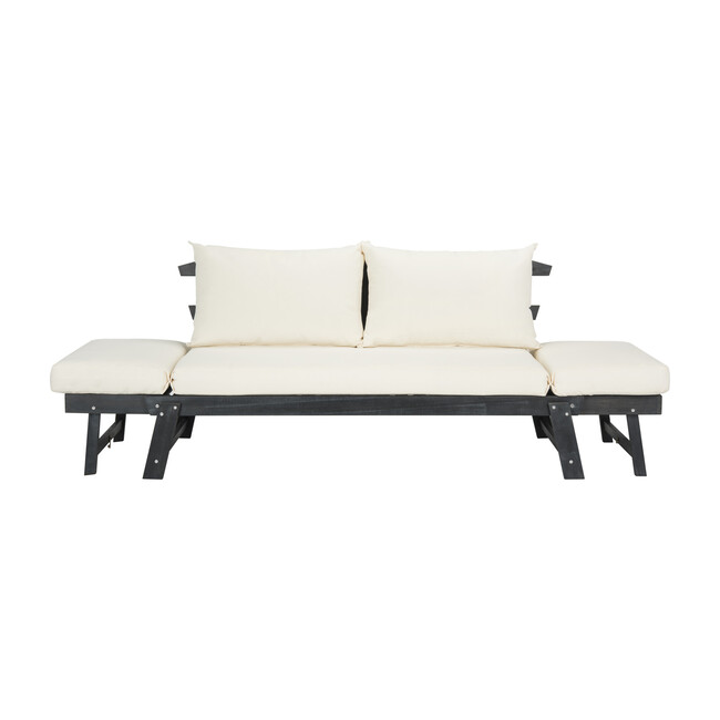 Tandra Outdoor Daybed, Dark Slate Grey